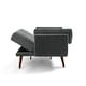 preview thumbnail 24 of 24, 73.5 Inch Futon Sofa Bed Convertible Upholstered Couch Sleeper