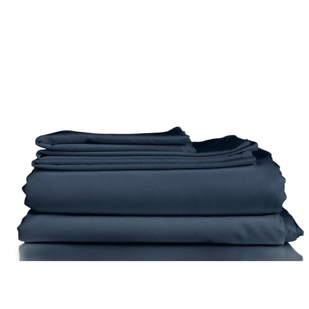 1800TC Soft Microfiber 4-piece Deep-pocket Bed Sheet Set