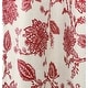 preview thumbnail 3 of 8, DriftAway Freda Jacobean Floral Linen Blend Blackout Window Curtain Valance - 52'' width x 24'' length - 52" width x 24 " length