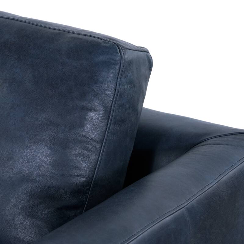 Poly & Bark Calle 90" Sofa - Full Grain Genuine Italian Leather