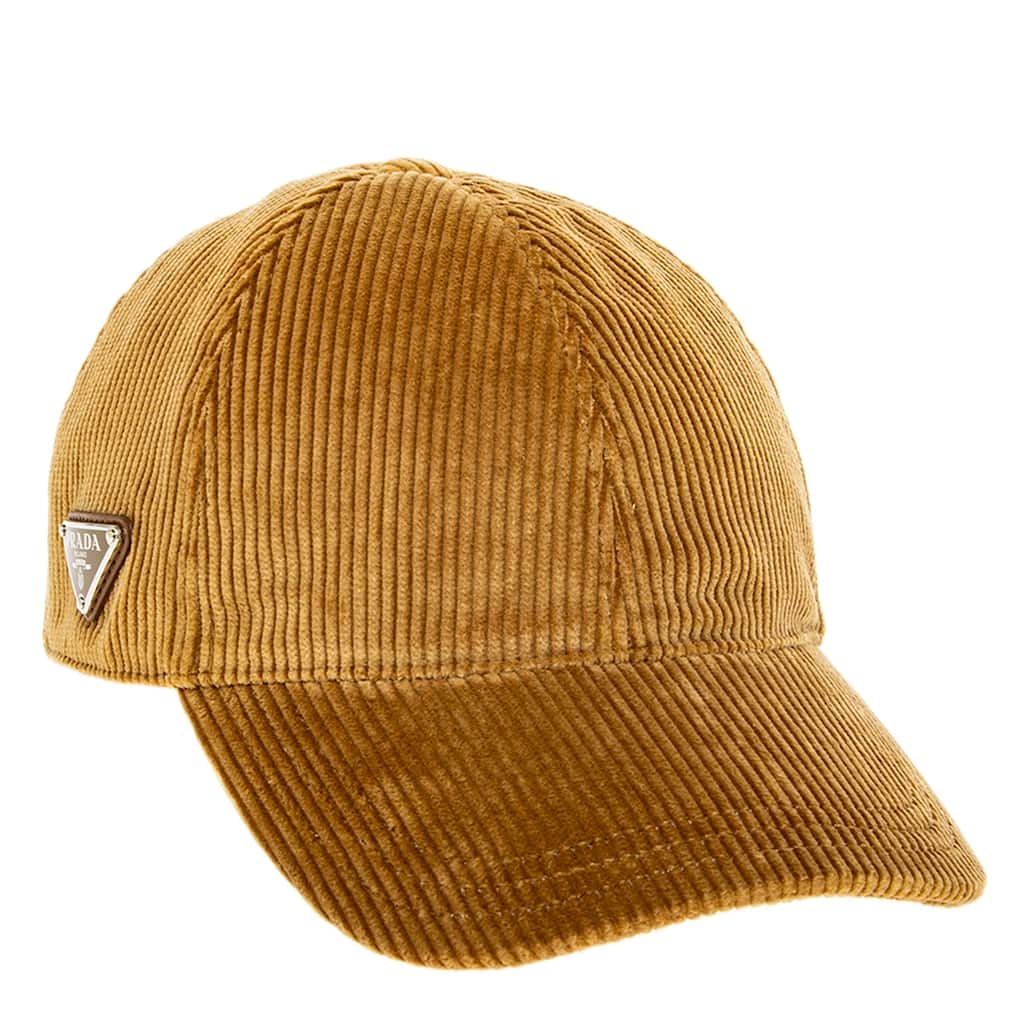 Prada Corduroy Baseball Hat