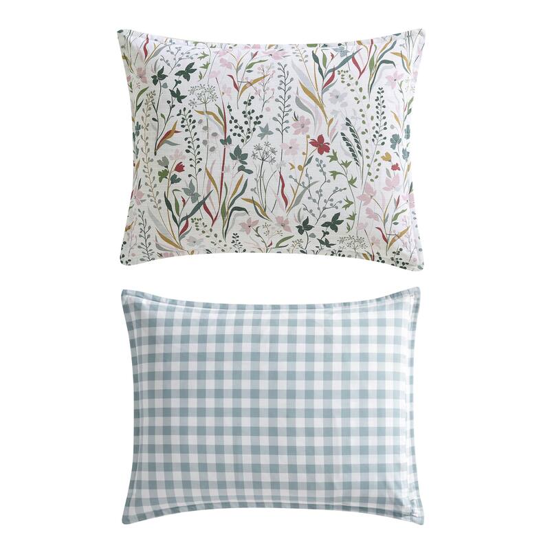 Eddie Bauer Woodland Forest Cotton Reversible Pink Comforter Set