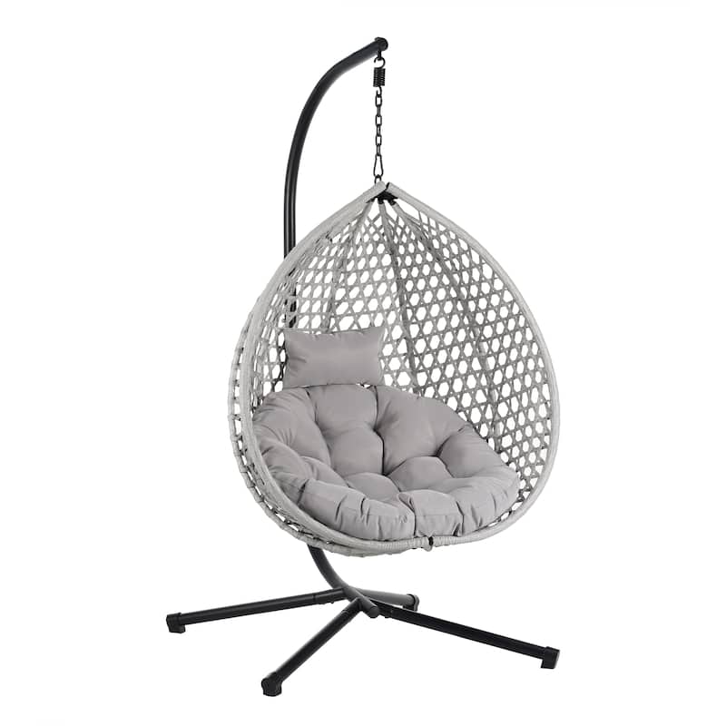 Versatile Hanging Egg Chair for Indoor and Outdoor Use