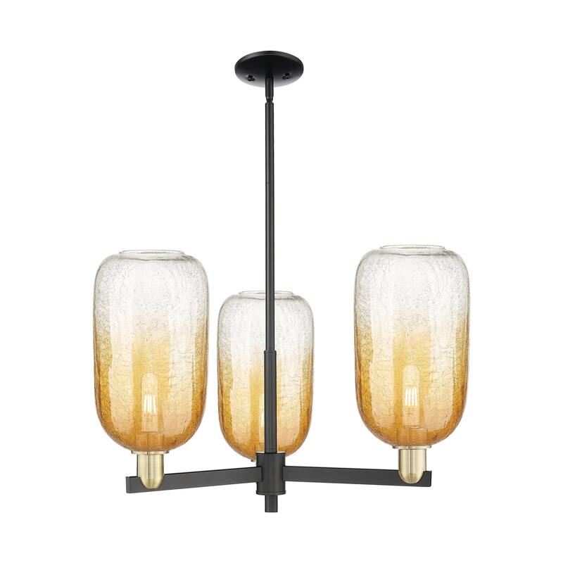 Innovations Lighting Downtown Urban - Brookhaven Cloche - 3 Light 18" Stem Hung Chandelier