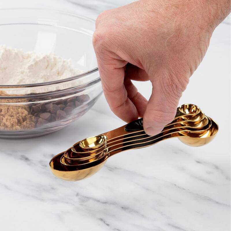 Progressive International Magnetic Measuring Spoons, Set of 5