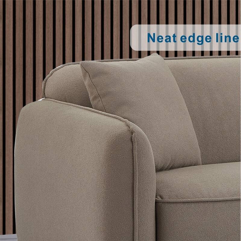Modern 3 Seater Deep Seat Sofa for Living Room