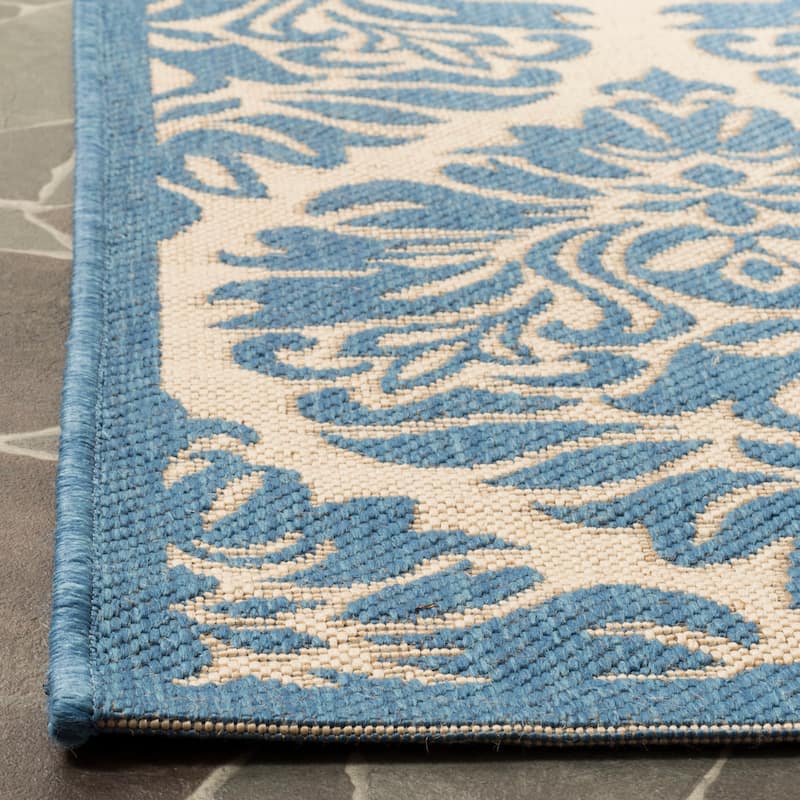 SAFAVIEH Linden Alison Indoor/ Outdoor Waterproof Patio Backyard Rug