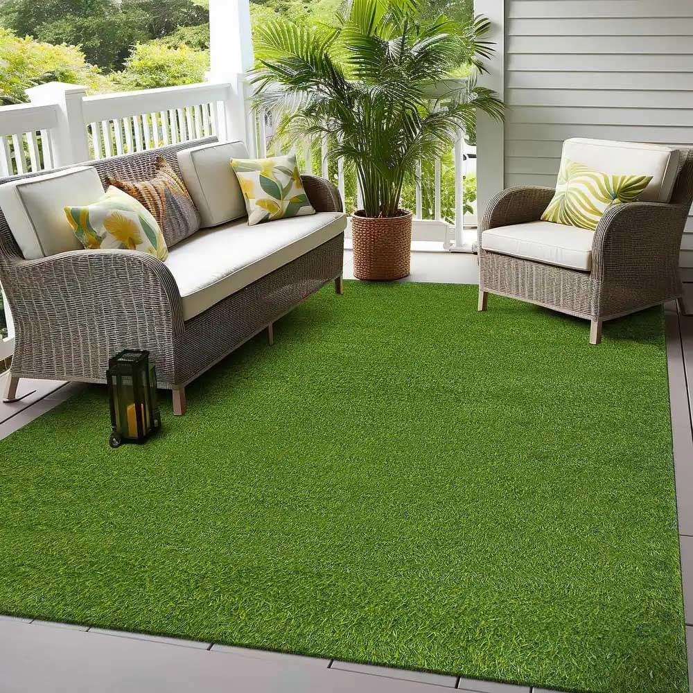 Superior Artificial Grass Lawn Turf Indoor Outdoor Area Rug