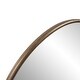 preview thumbnail 8 of 15, Allan Andrews Round Contemporary Wall Mirror with Vintage Matte Finish - 47"D