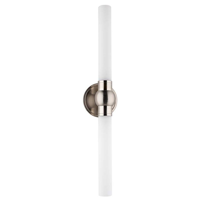 Hudson Valley Lighting Cornwall 2 Light 5" Wide Bath Bar - Satin Nickel