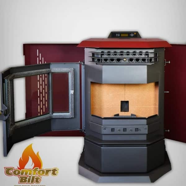 Comfortbilt HP22 Burgundy Pellet Stove - Bed Bath u0026 Beyond - 21902119
