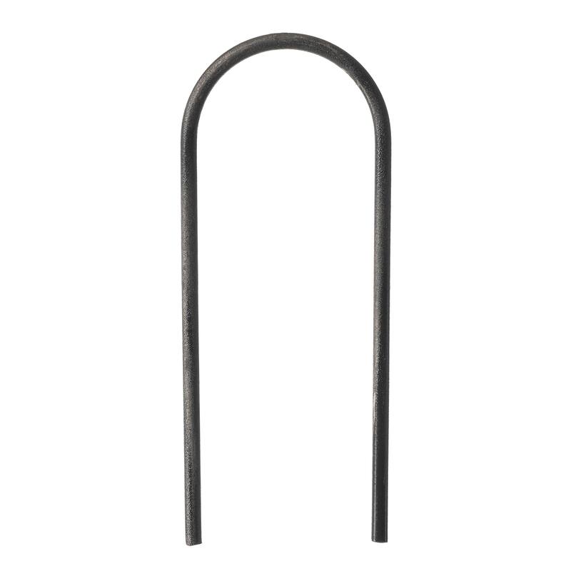 Glitzhome Metal Standing Crane Flamingo Garden Statue with Stakes Yard Art Sculpture Porch Decor