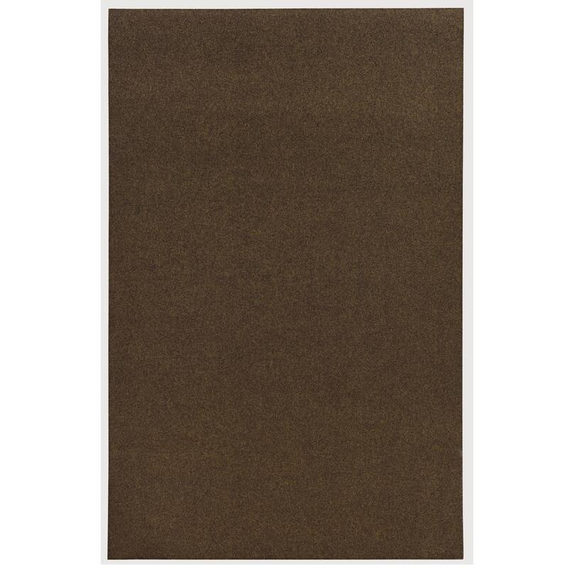 Foss Floors 6X8 Grizzly Grass Indoor/Outdoor Area Rug - Brown - 6' x 8'