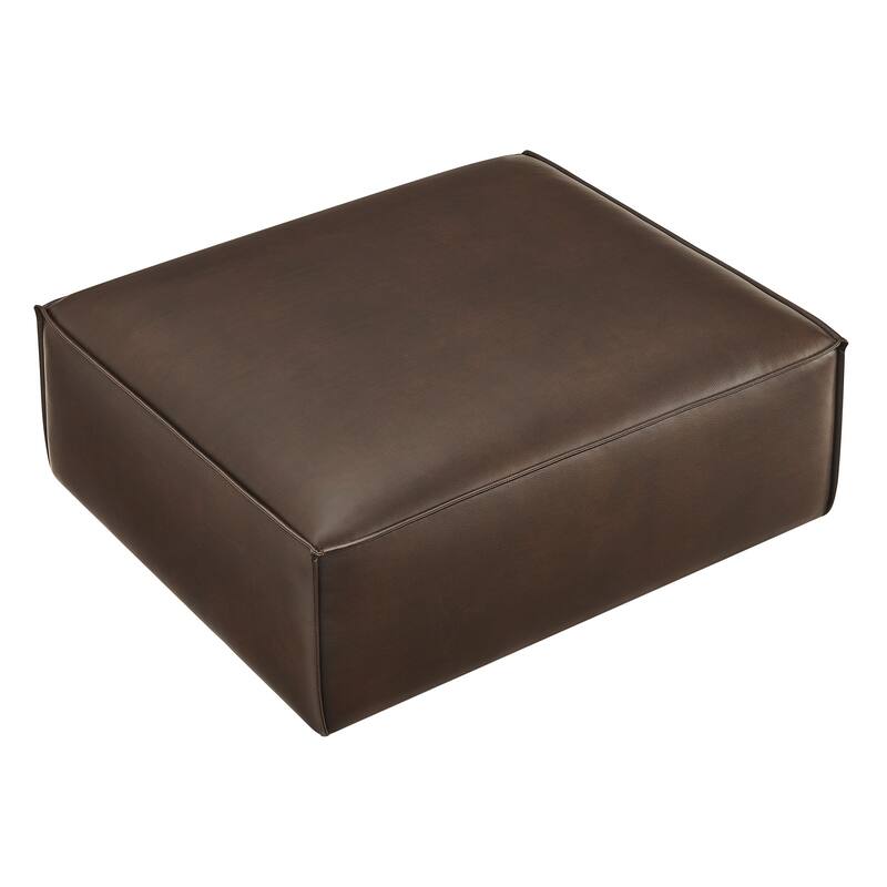 Restore Vegan Leather Modular Ottoman