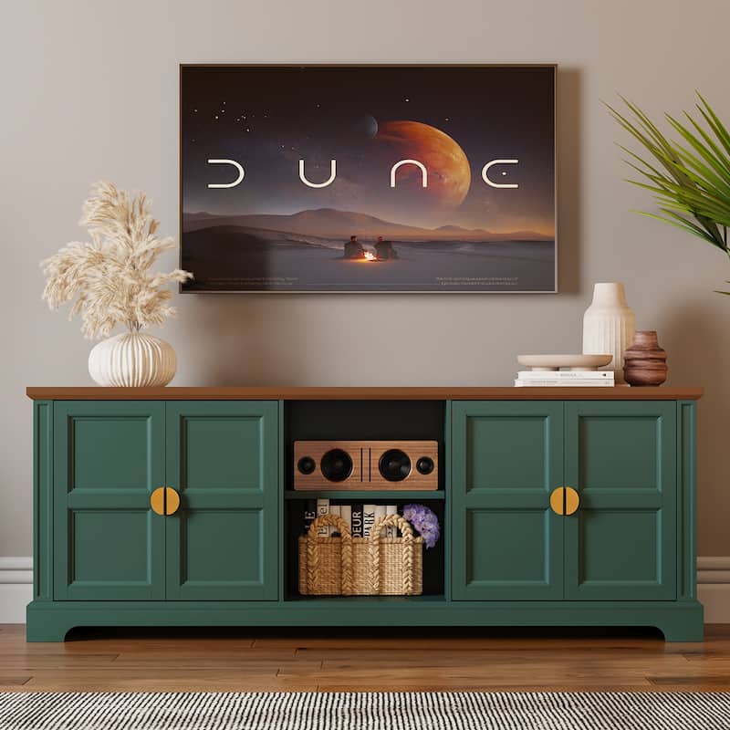 Mid-Century Modern TV Stand for TVs up to 75"