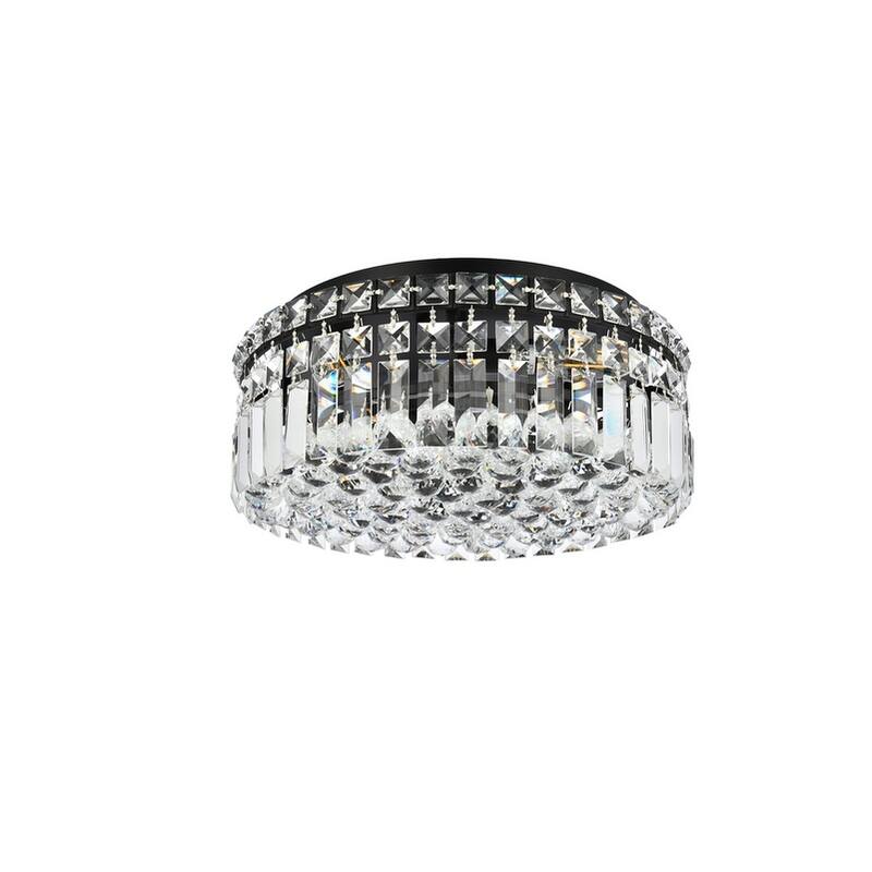 Graham 4-light 14-inch Flush-Mount Chandelier - 14 Inch