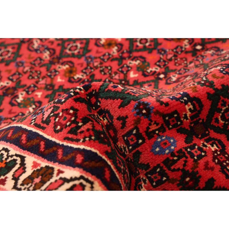 ECARPETGALLERY Hand-knotted Andelz Red Wool Rug - 2'8 x 9'8