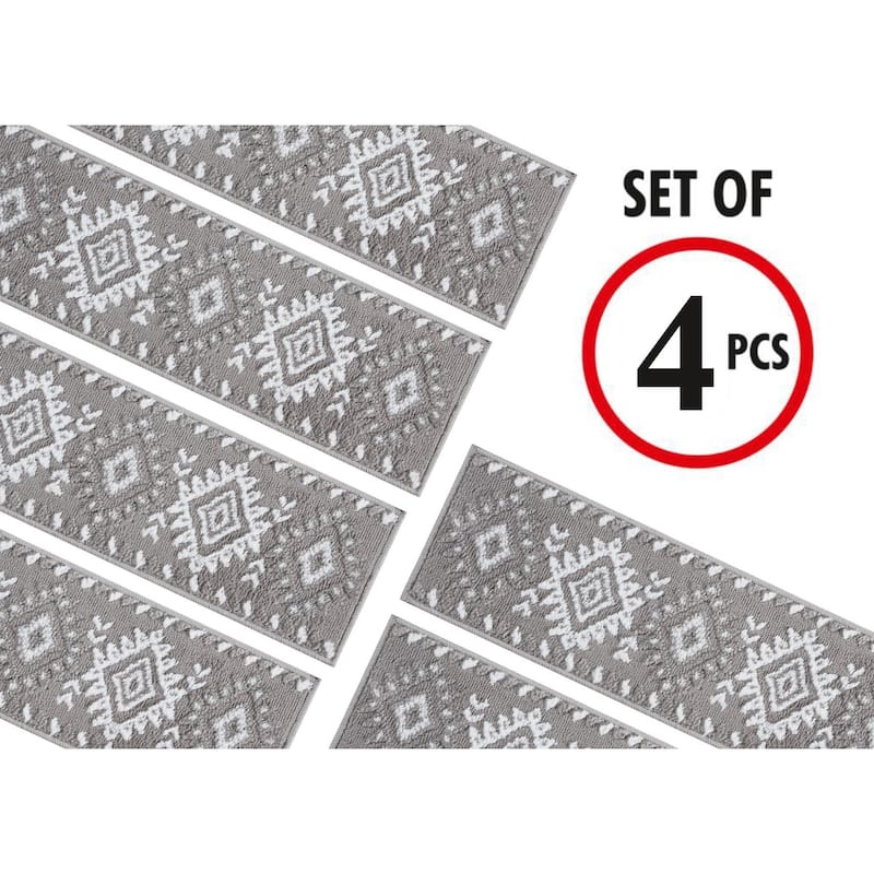 SussexHome Traditional PP Stair Treads (9 x 28 in.)