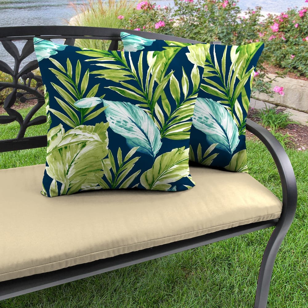 16" x 16" Outdoor Throw Pillow (Set of 2) - 16'' L x 16'' W x 4'' H