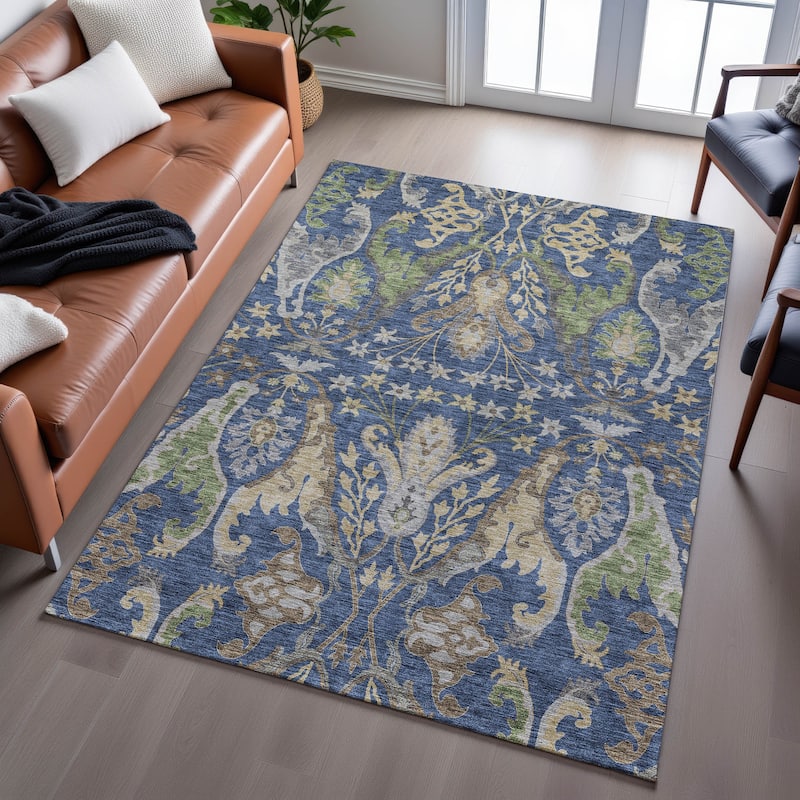 Premium Washable Super Soft Traditional Americana Mayfield Rug