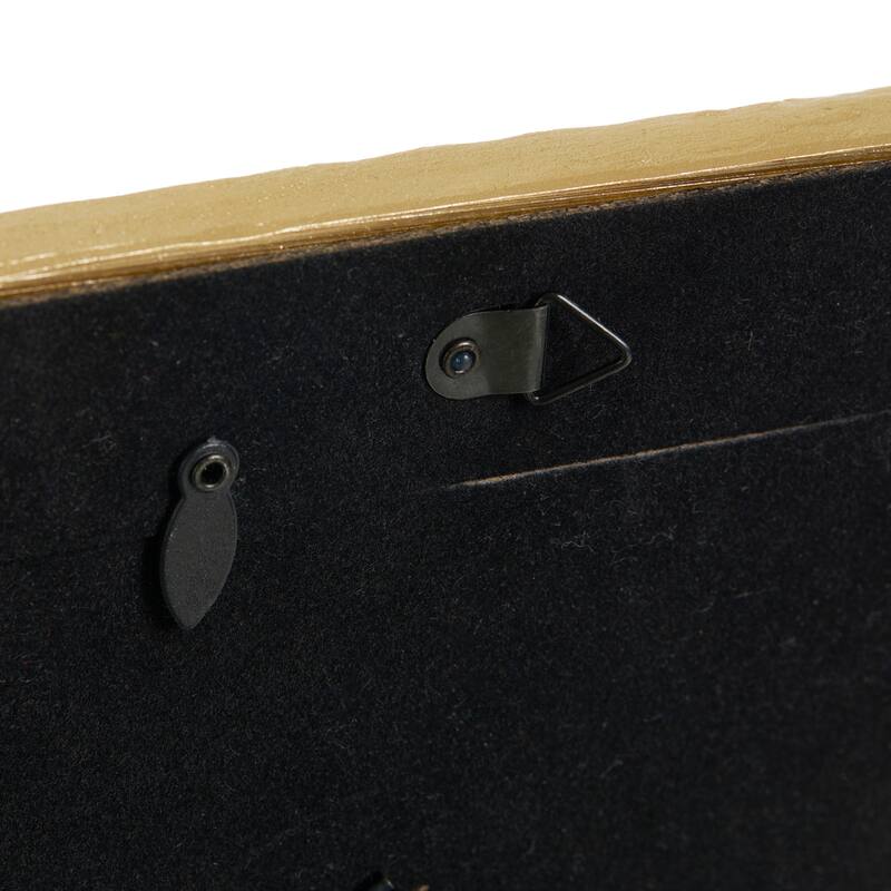 Glitzhome Set of 3 or 6 Xmas Honeycomb Resin Wall or Tabletop Picture Frames