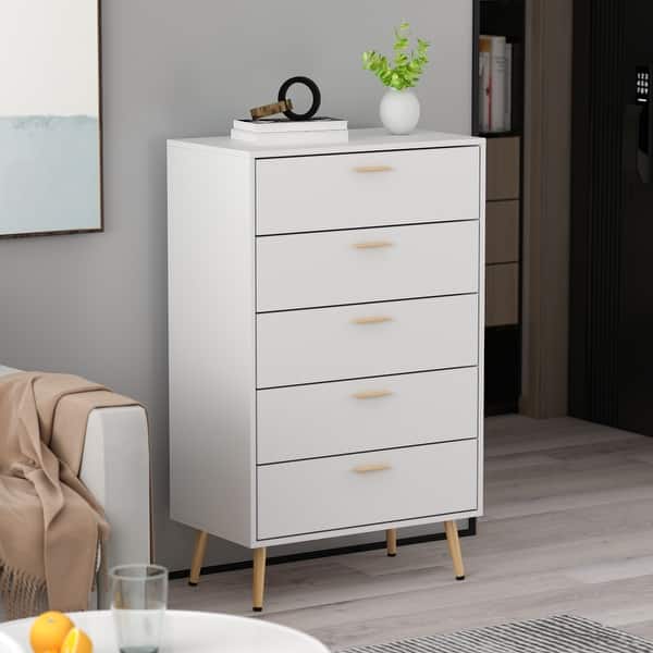 slide 2 of 12, Kerrogee Modern 5-drawer Storage Chest