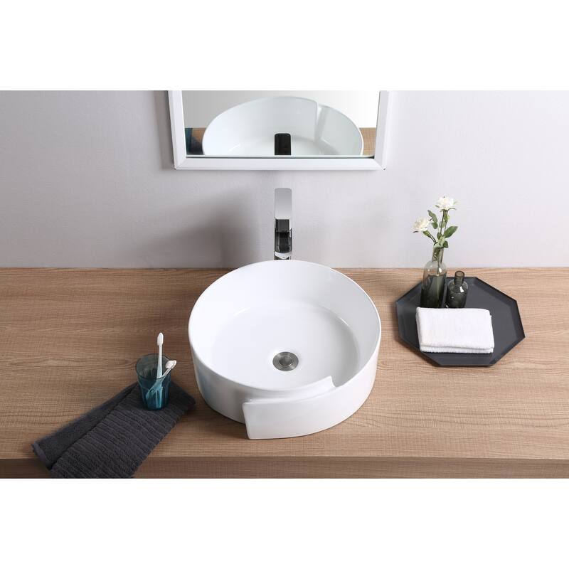 Modern Round Vessel Sink