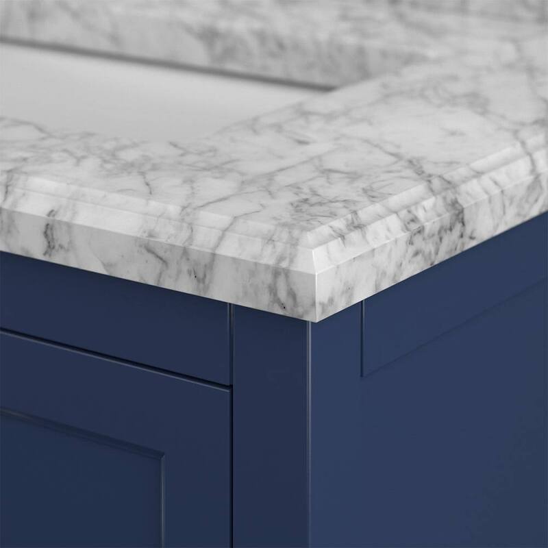 Design Element Affinity 61" Double Sink Vanity