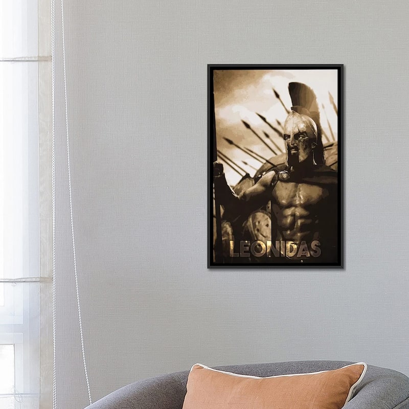 iCanvas "Leonidas" by Durro Art Framed Canvas Print