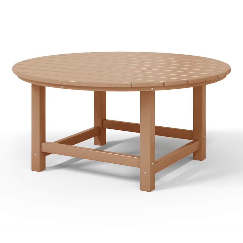 Laguna Outdoor Poly Adirondack 38" Round Coffee Table