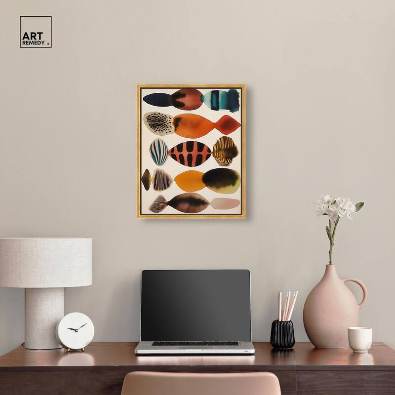 Biomorphs II Canvas by Art Remedy