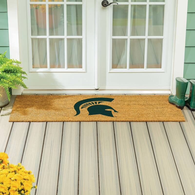 Michigan State University Full Color Indoor/Outdoor Coir Mat