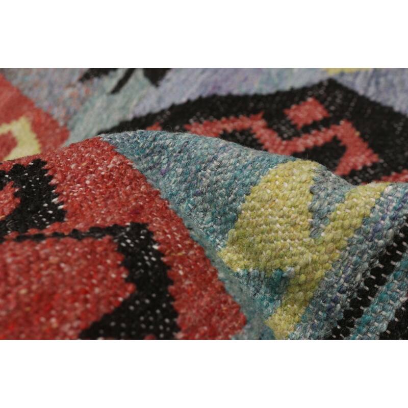 Ankara FW Blue Kilim 5'4" x 7'6" - 5'4 x 7'6