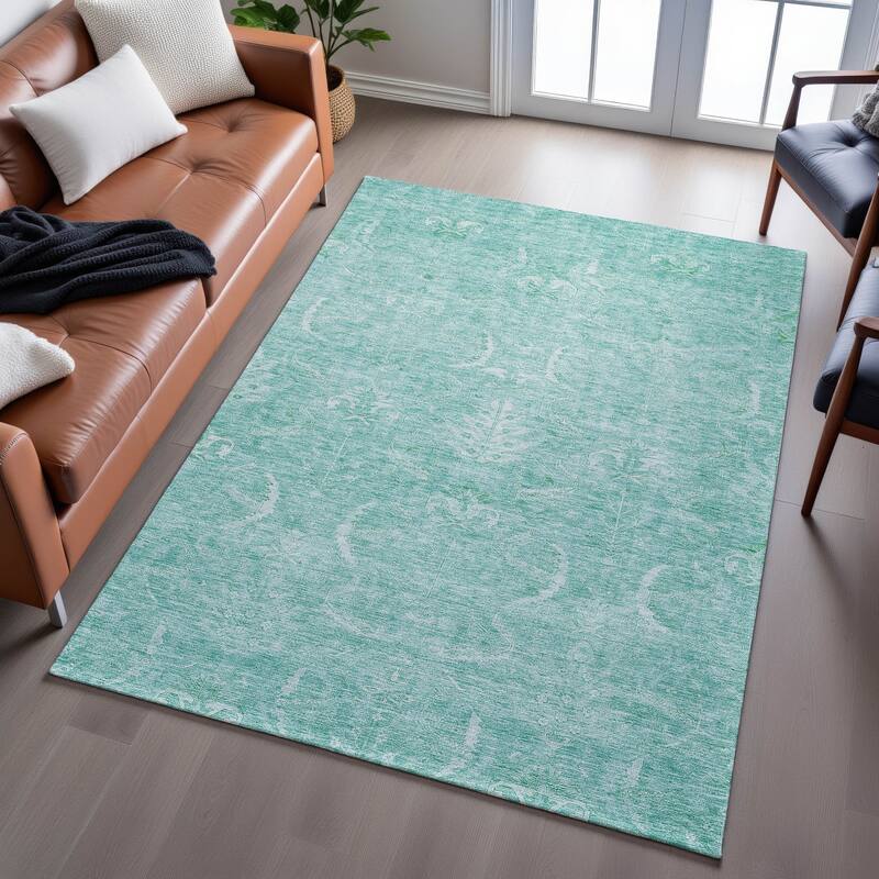 Premium Washable Super Soft Vintage Traditional Mayfield Rug