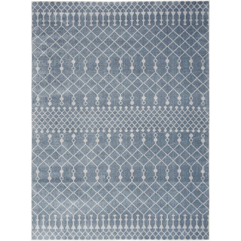 HomeRoots Moroccan Bohemian Rectangle Area Rug - 72.00 in. x 48.00 in. x 0.25 in.