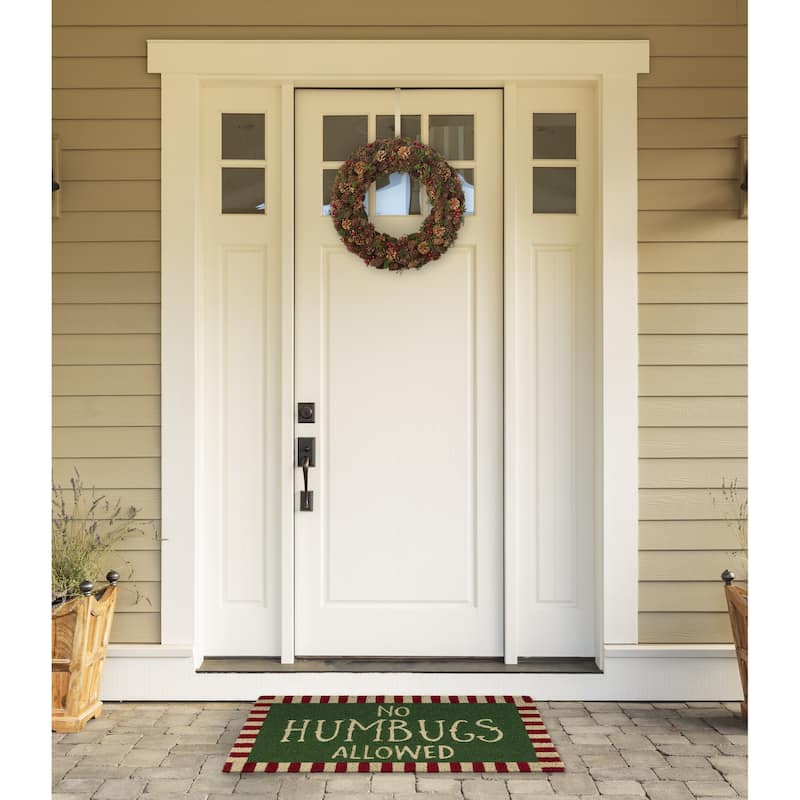 DII Christmas Holiday Doormat