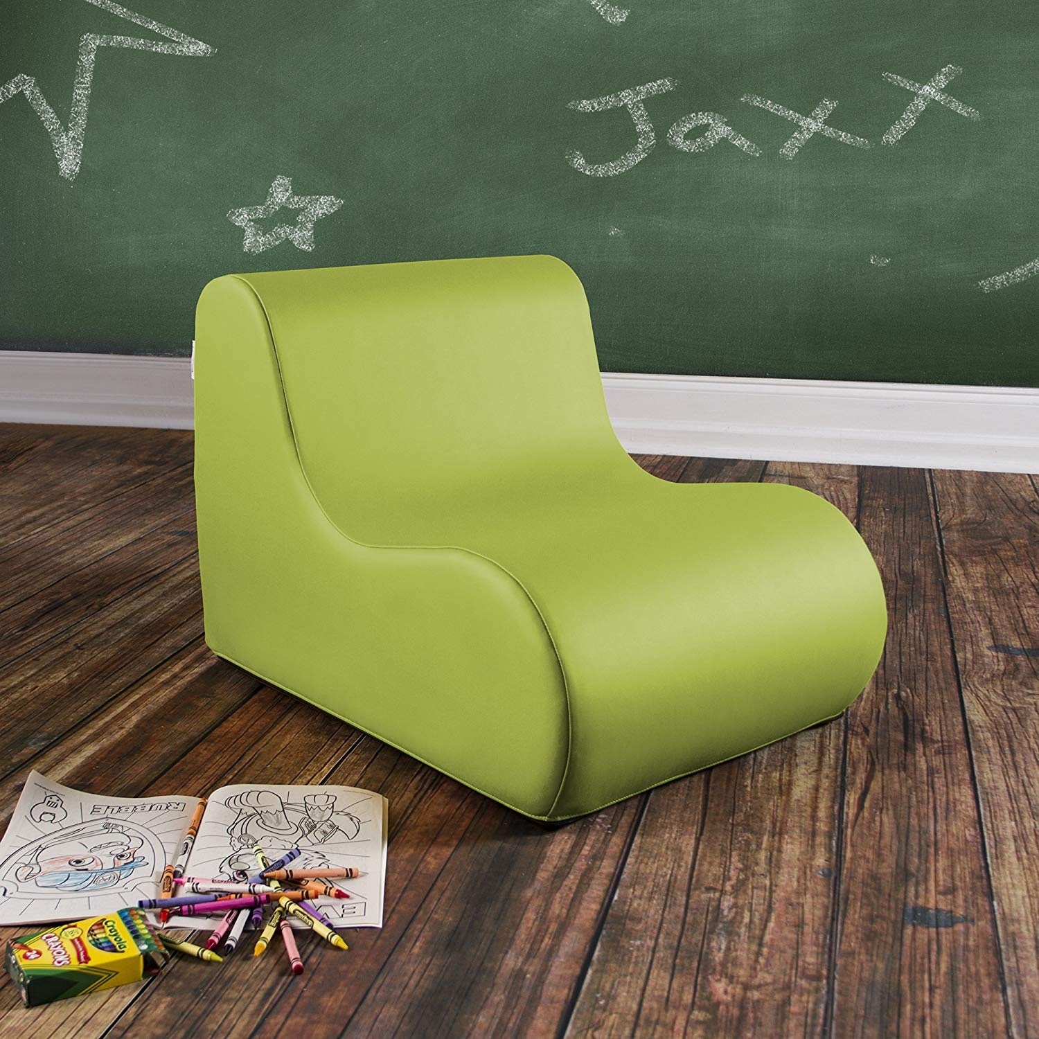 Jaxx Midtown Jr Classroom Soft Foam Chair - Premium Vinyl - On Sale - Bed  Bath & Beyond - 35545544