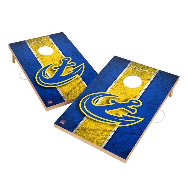 slide 2 of 5, Vintage Maine Maritime Mariners Regulation 2x4 Cornhole Set