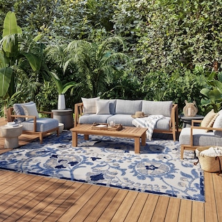 Nourison Aloha Indoor/Outdoor Floral Area Rug