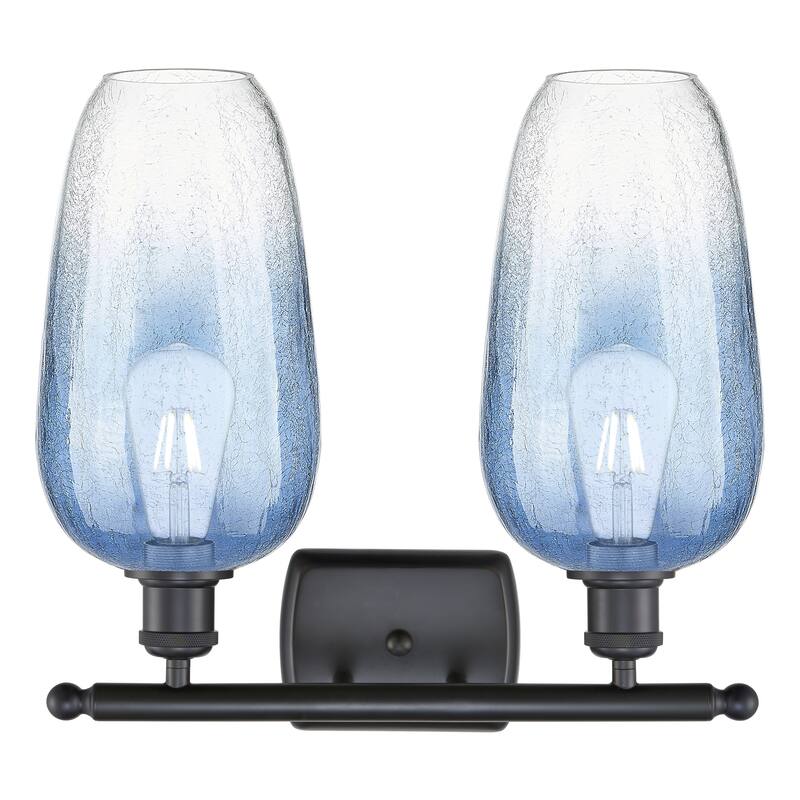 Innovations Lighting Endless Possibilities Ballston - Brookhaven Flute - 2 Light 17" Bath Vanity Light