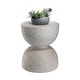 preview thumbnail 57 of 58, Glitzhome 18"H Modern MGO Faux Terrazzo Planter Stand Garden Stool