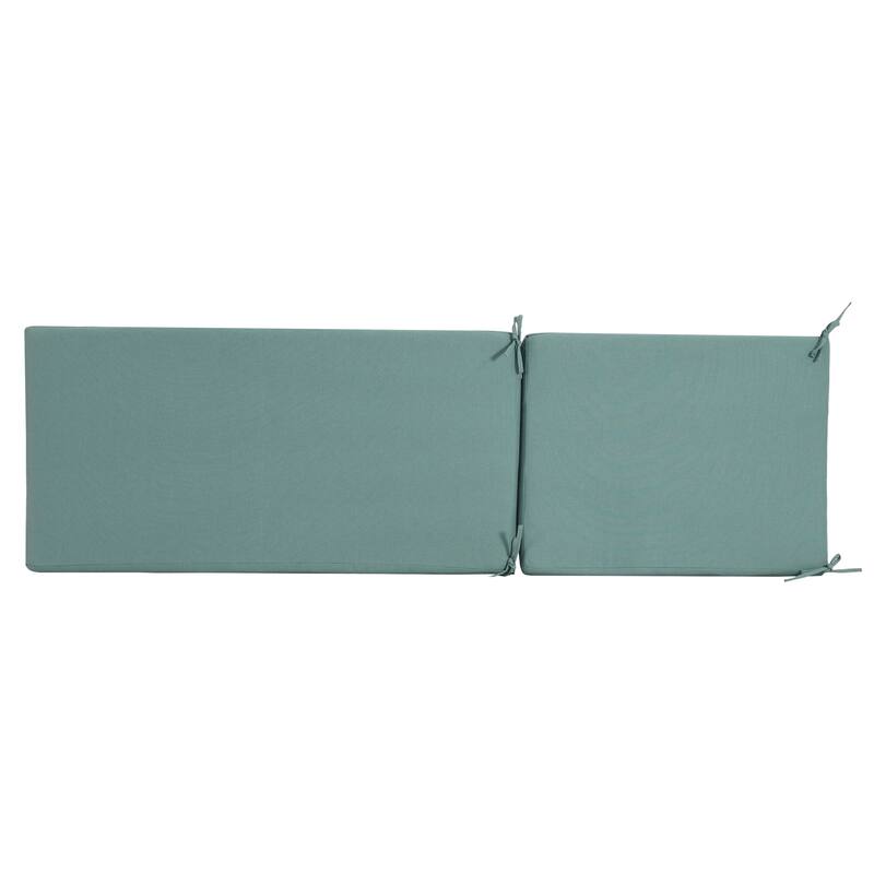 Christopher Knight Home - Noah Luxurious Comfort Outdoor Chaise Lounge Cushion with Secure Ties and Plush Support