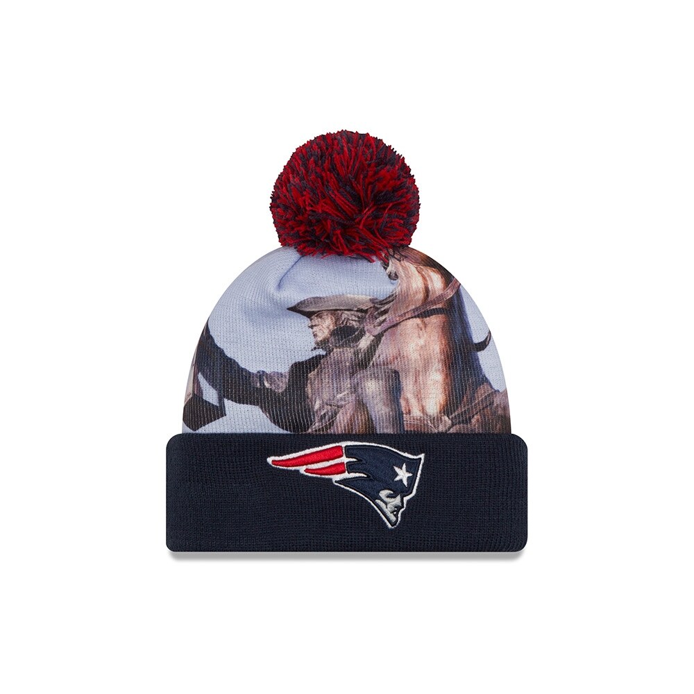 nfl patriots beanie