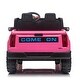 preview thumbnail 29 of 38, 2-Seater 24V Electric Ride-On Truck Car for Kids with Parent Remote, 10AH Battery, 4WD Option, LED Lights, Music