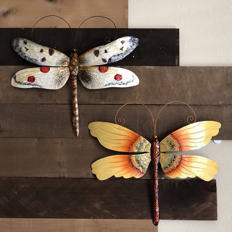 Dragonfly Wall Decor Sunflower