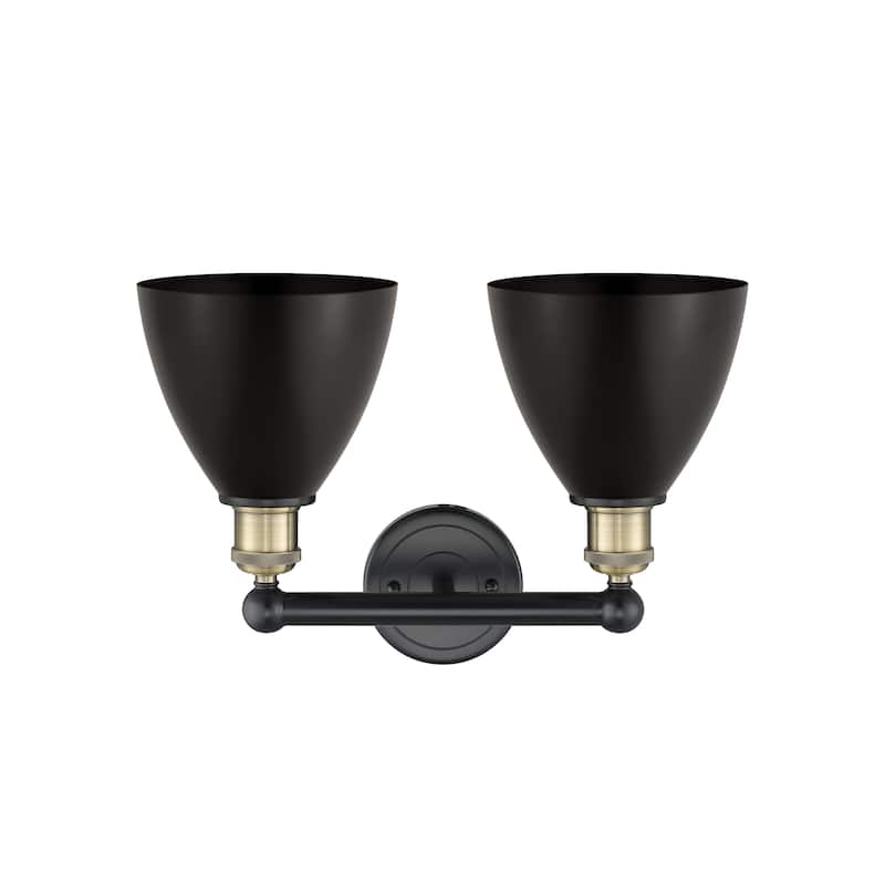 Innovations Lighting Plymouth Dome - 2 Light 17" Bath Vanity Light