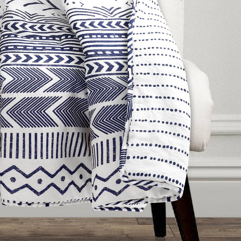Lush Decor Hygge Geo Throw