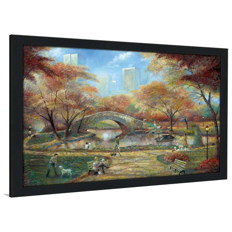"Dog Park" by Ruane Manning Print on Acrylic