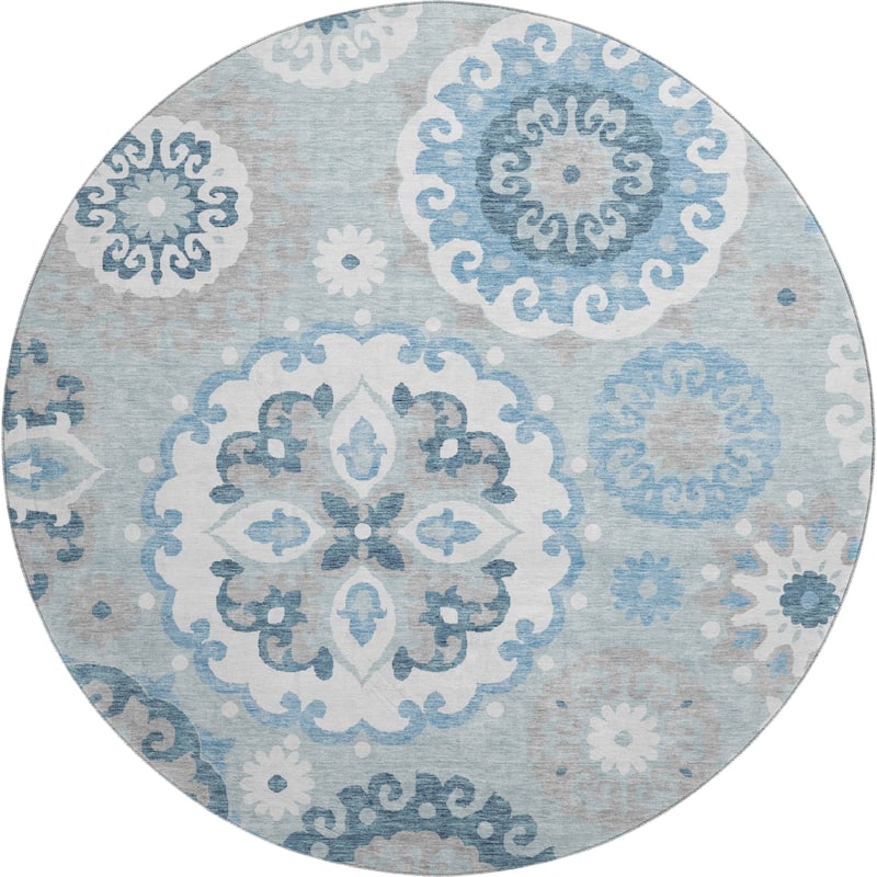 Premium Washable Super Soft Boho Suzani Mayfield Rug