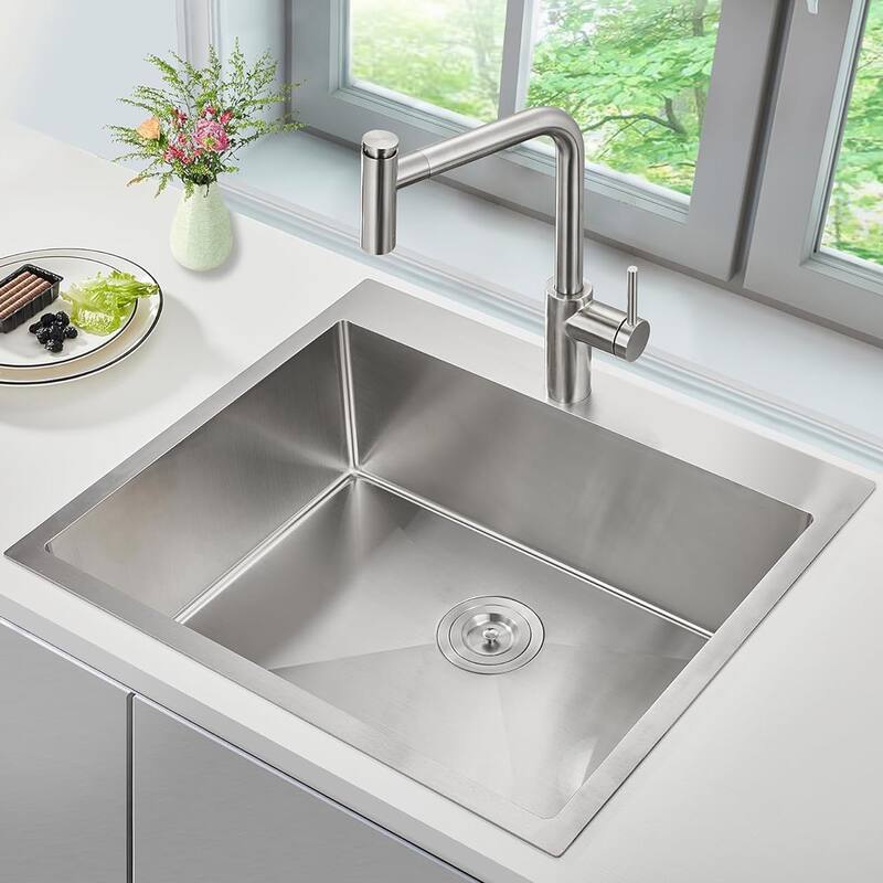 15''/18''/23''/25''/30''/31''/32''/33'' Classic Undermoun Kitchen Sink, Top Mount Kitchen Sink, Singel Bowl Or Double Bowl